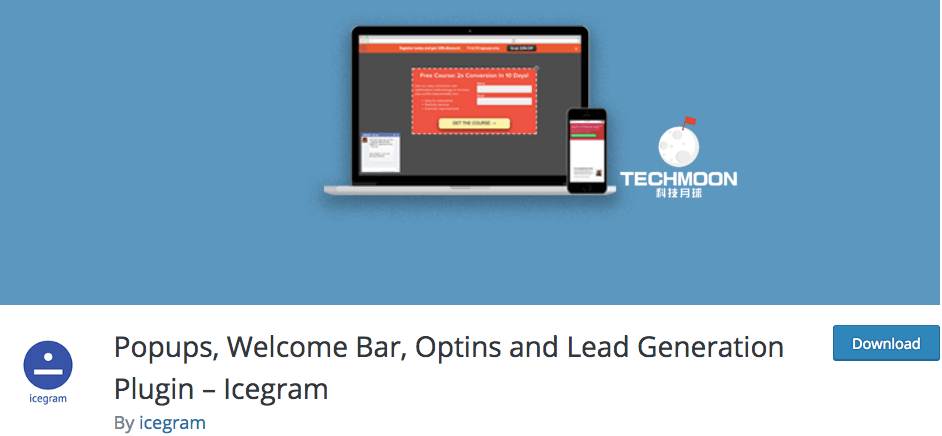 Popups, Welcome Bar, Optins and Lead Generation Plugin – Icegram