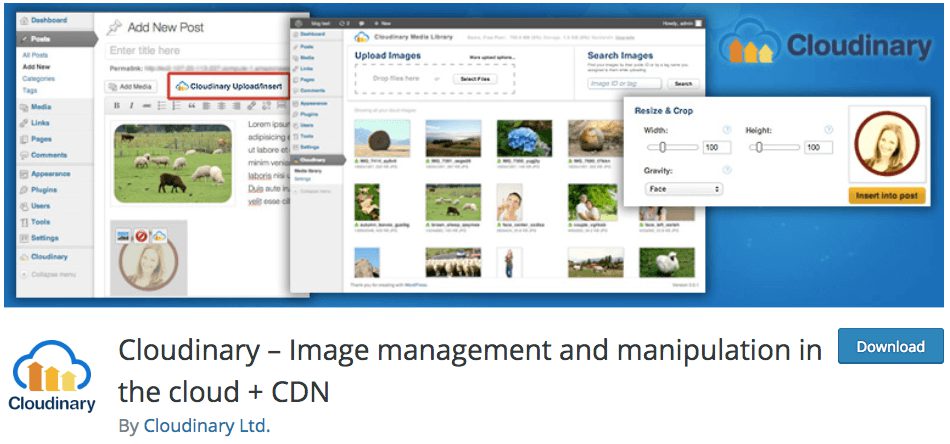 Cloudinary – Image management and manipulation in the cloud + CDN