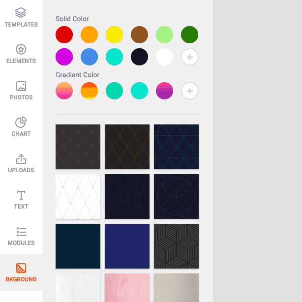 DesignCap - 添加背景顏色