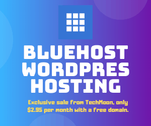 Bluehost best deal from TechMoon