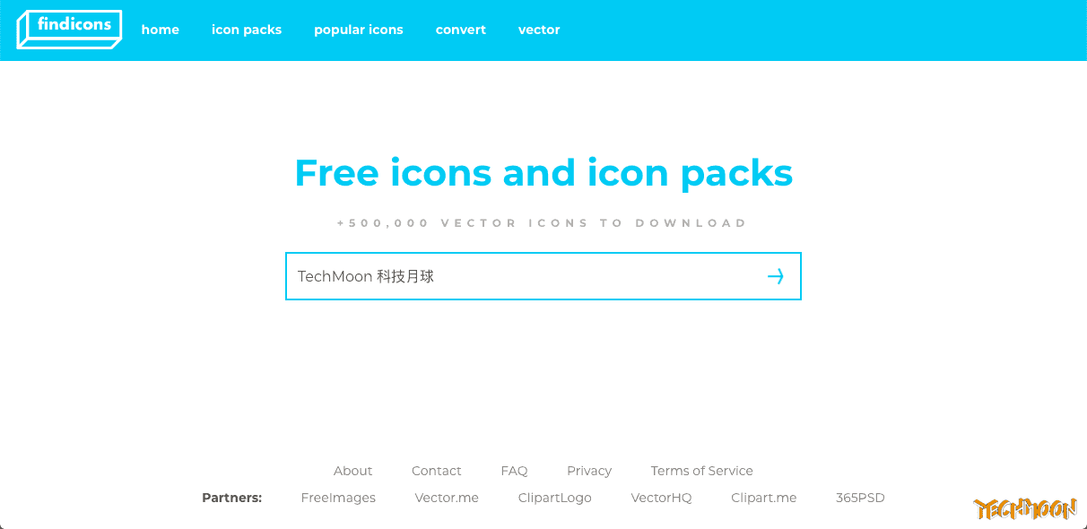 FindIcons - 全球最大圖示 Icon 搜尋引擎，可商用 Icon 圖示免費下載