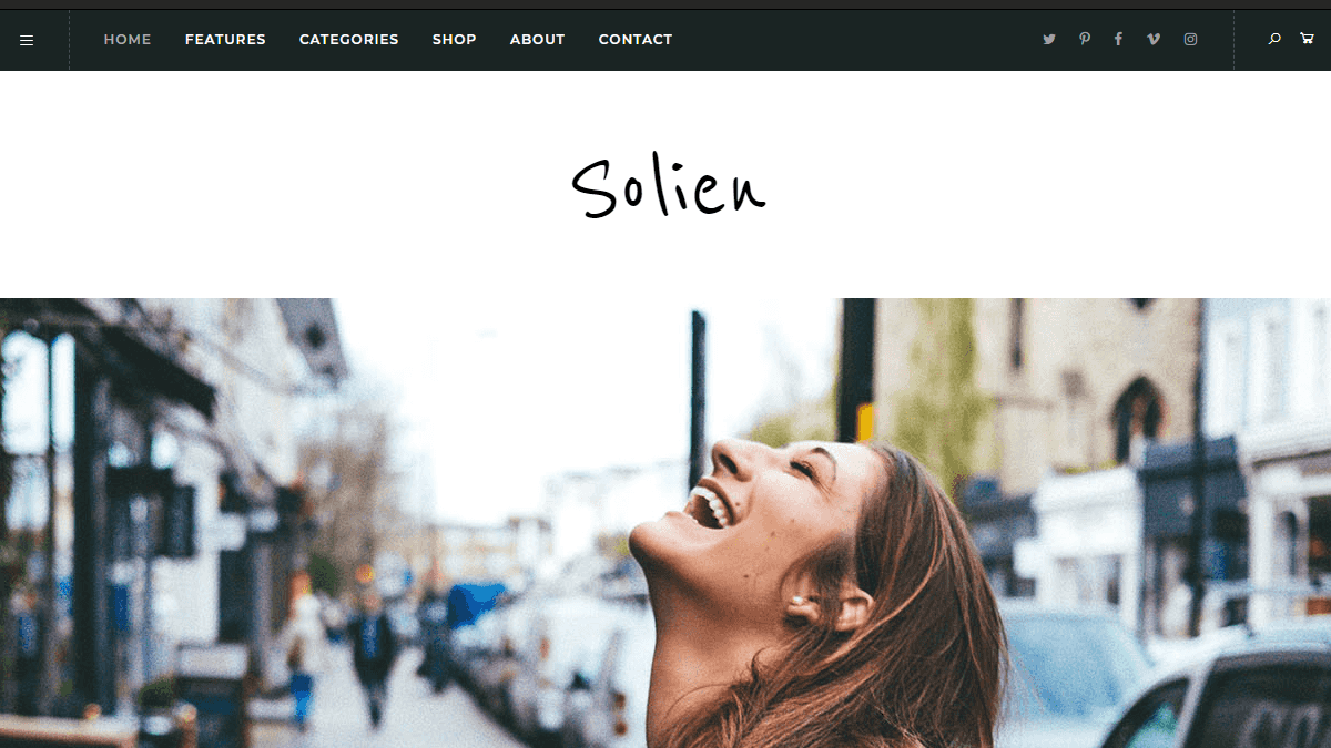 【WordPress 付費主題免費下載】Solien - Blog & Shop WordPress Theme