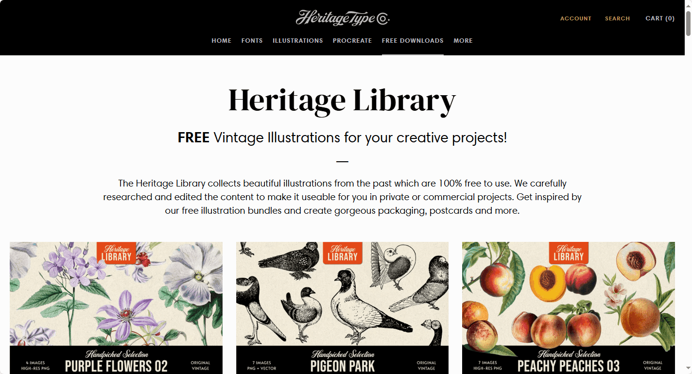 進入 Heritage Library 首頁