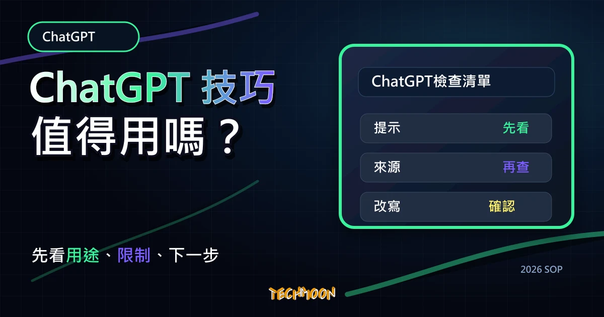 ChatGPT 技巧：如何透過 Unsplash API 讓 ChatGPT 能夠產生圖片+文字的回答，TechMoon 2026 新版 SOP 精選圖片