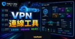 Ivacy VPN 的 TechMoon 精選圖片，呈現加密連線、伺服器節點、裝置保護與隱私設定流程。