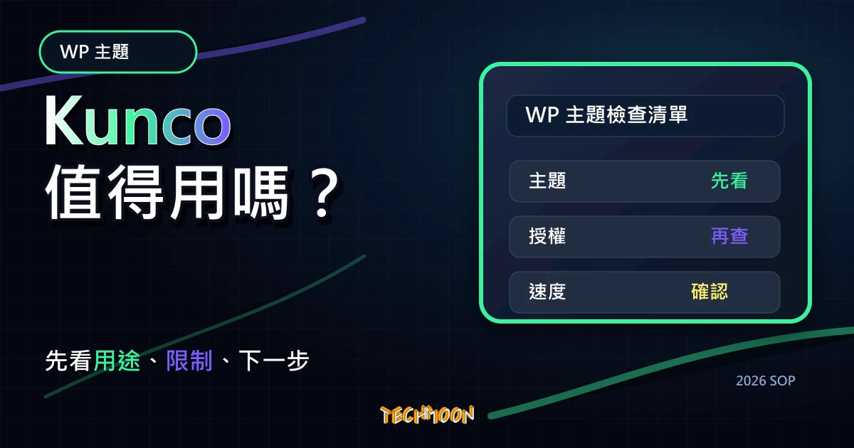 【WordPress 付費主題免費下載】Kunco - Charity & Fundraising WordPress Theme，TechMoon 2026 新版 SOP 精選圖片