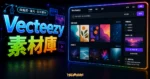 Vecteezy - 免費線上圖片、向量圖與影片素材庫，不須註冊即可免費下載，附上來源後即可用於商業用途的 TechMoon 精選圖片，呈現Vecteezy主題、相關介面與科技感背景。