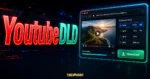 YoutubeDLD - 一鍵免費下載 Youtube 影片，在網址加上 DLD 即可 Download的 TechMoon 精選圖片，呈現YoutubeDLD相關介面、重點標題與科技感背景。