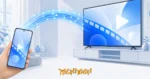 TechMoon 精選圖｜PlayBridge 開源本地投屏工具精選視覺，手機經區網直連電視、無雲端