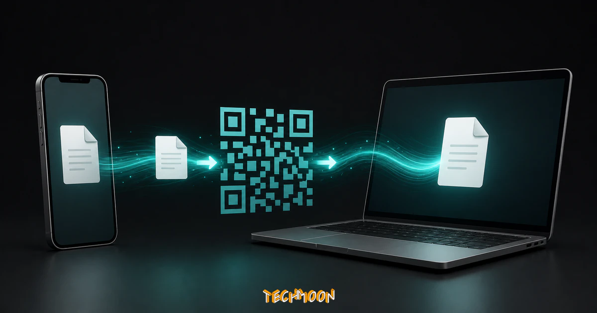 TechMoon 精選圖｜PrintRelay 掃碼把手機檔案免登入傳到公用電腦的臨時通道