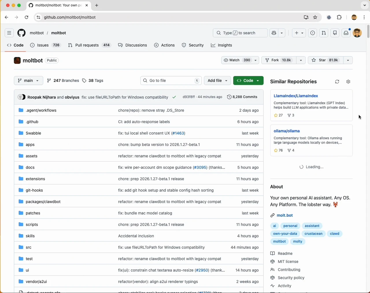 SimilarRepos 開源 GitHub 擴充:用 AI 找相似專案與替代品 2 SimilarRepos 在 GitHub 專案頁面側邊欄顯示 AI 推薦的相似專案