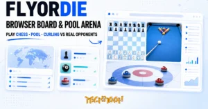 TechMoon 精選圖｜FlyOrDie 免費瀏覽器多人對戰遊戲平台：西洋棋與撞球跟全球玩家即時開局