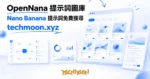 TechMoon 精選圖｜OpenNana 提示詞圖庫：Nano Banana AI 繪圖提示詞搜尋平台