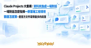 TechMoon 精選圖｜Claude Projects 大重構：資料夾換成一場對話，雲端執行緒並行提 PR