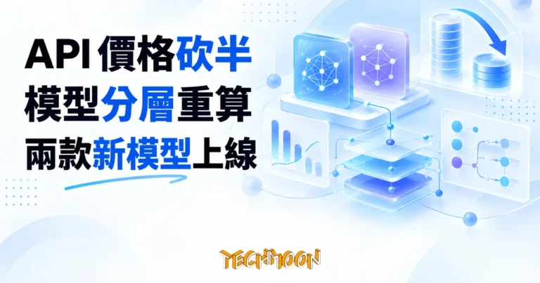 GPT-6 Sol、Luna 上線:降價一半後,模型分層值得重算一次 1 TechMoon 精選圖|兩款新 AI 模型上線,API 價格砍半後模型分層重算