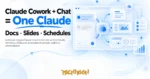 TechMoon 精選圖｜Anthropic merges Claude Cowork into chat as One Claude, with Docs, Slides and scheduled cloud tasks built i