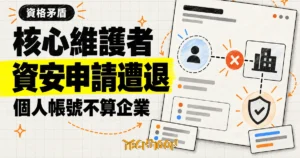 TechMoon 精選圖片：Anthropic 資安驗證計畫退件 Node.js 核心維護者，以個人帳號與企業身分的資格矛盾呈現申請身分不一致的退件理由