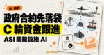 TechMoon 精選圖｜ASI 在取得政府關鍵基礎設施合約後完成 C 輪融資，資金跟著已落地需求進場