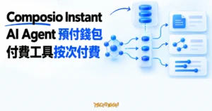 TechMoon 精選圖｜Composio Instant 讓 AI Agent 透過預付錢包按次付費使用付費工具