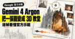 TechMoon 精選圖｜Gemini 4 Argon 從 Nano Banana 圖片出發，透過 Antigravity 自主迴圈操作 Blender MCP，生成帶音訊反應燈光的 3D 哥德式教堂。