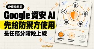 TechMoon 精選圖｜Google 發表資安與長任務 AI 模型，先開放給防禦方使用，再採分階段方式上線