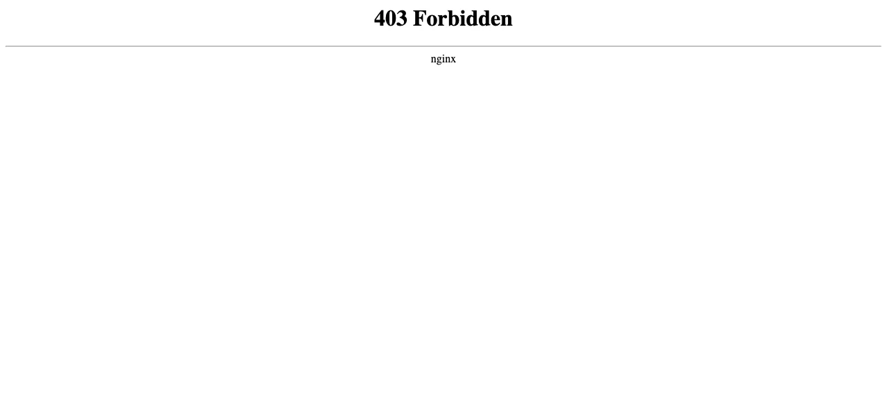 2026 年 10 月 23 日的 www.viyoung.net 官網，nginx 403 Forbidden 錯誤頁