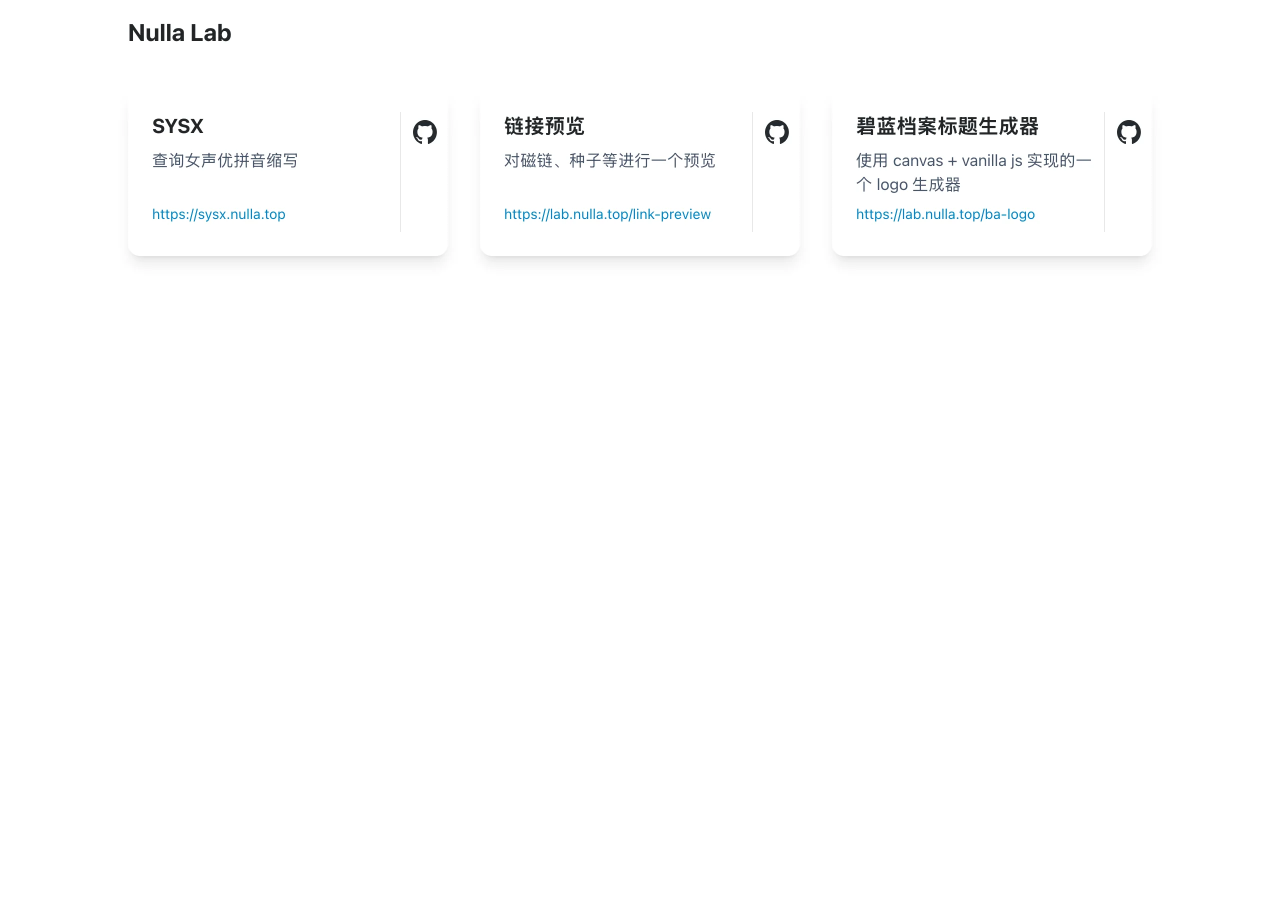Link Preview 磁力連結預覽:下載前先看清種子裡裝了什麼 3 作者的實驗室首頁工具目錄,連結預覽項目仍列在其中