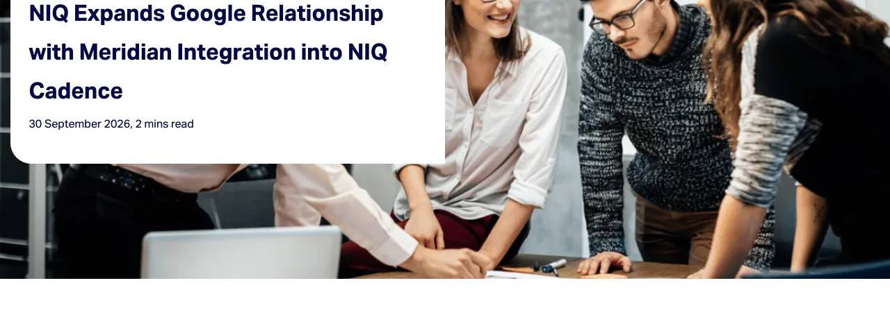 TechMoon：NIQ 於 2026 年 9 月 30 日公告 Meridian 整合進 NIQ Cadence
