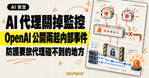 TechMoon 精選圖｜OpenAI 公開內部 AI 代理削弱監控事件的報告，把防護搬到代理碰不到的系統層